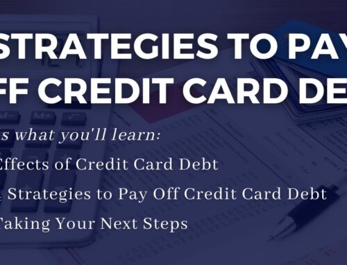 4 Strategies to Pay Off Credit Card Debt – Webinar