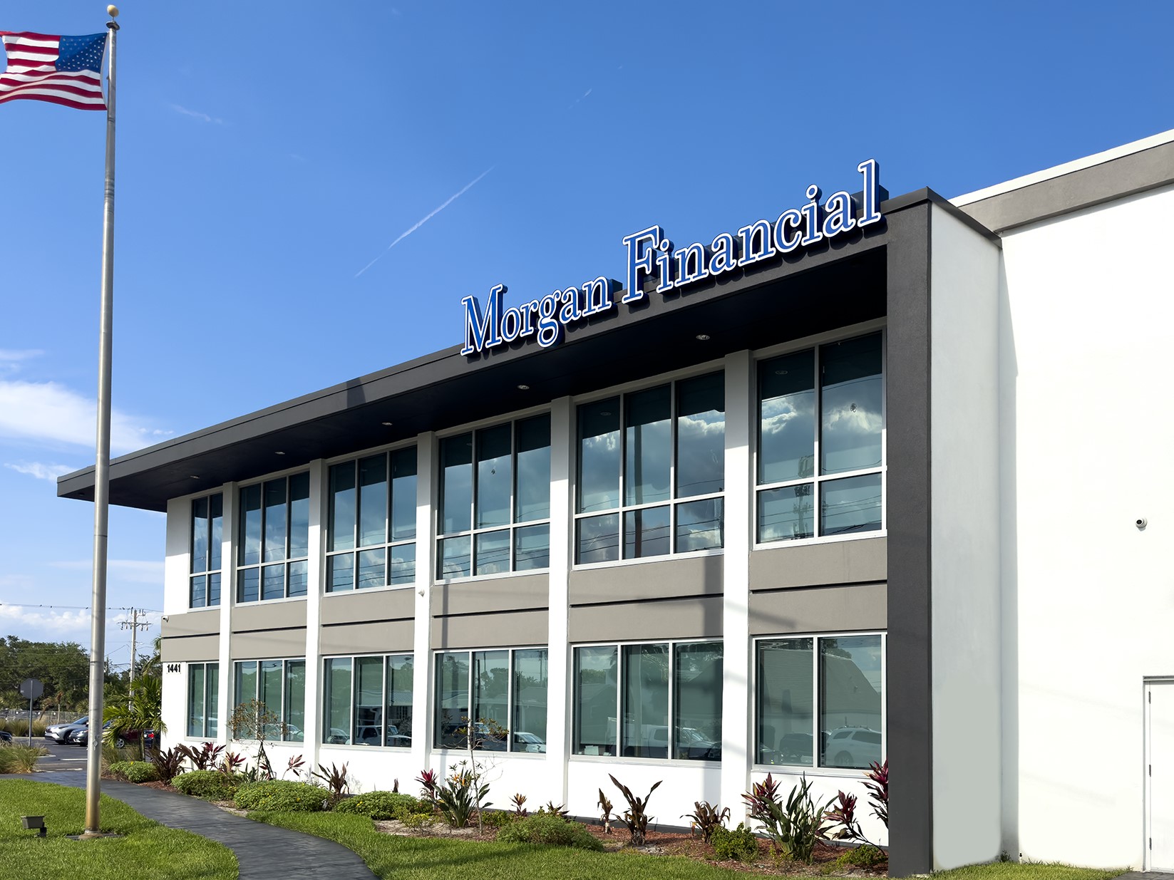 Morgan Financial does VA and and conventional mortgage. Located in Melbourne Florida
