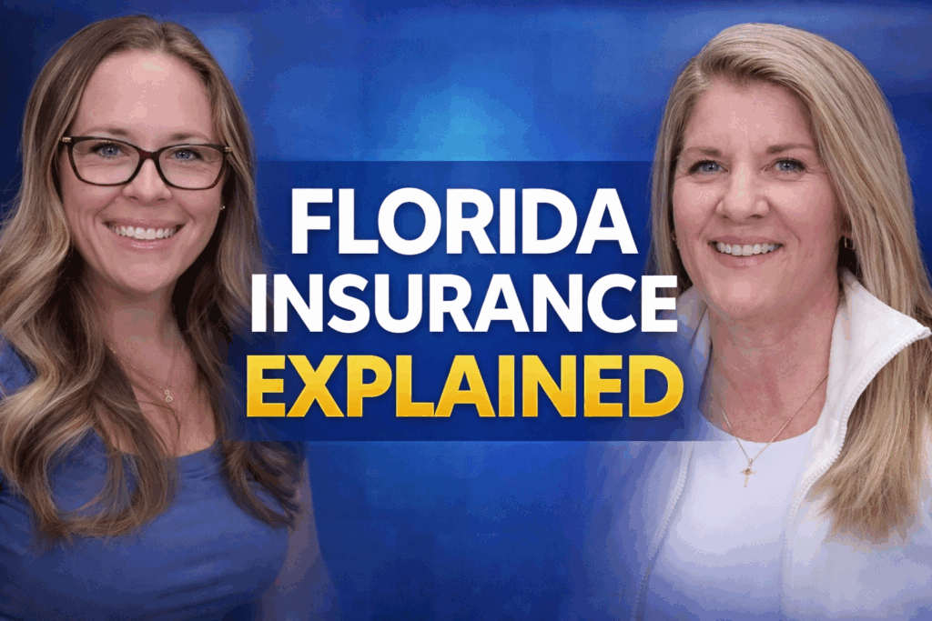 Florida insurance explained on a podcast featuring Jordan Altenhof of Goosehead Insurance and Lindsay Schellhorn of Morgan Financial in Brevard County