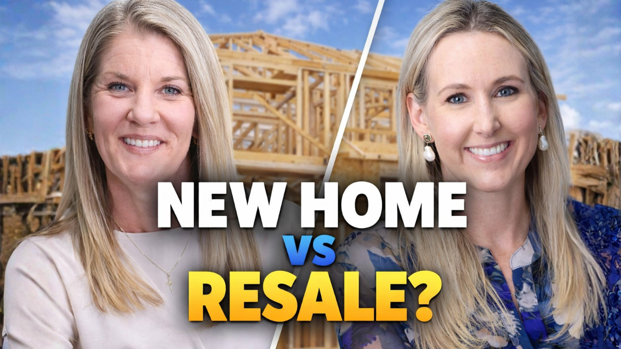 Lindsay Schellhorn of Morgan Financial and Kelly Oduber of High Tide Group discuss new construction vs resale homes in Brevard County, Florida.