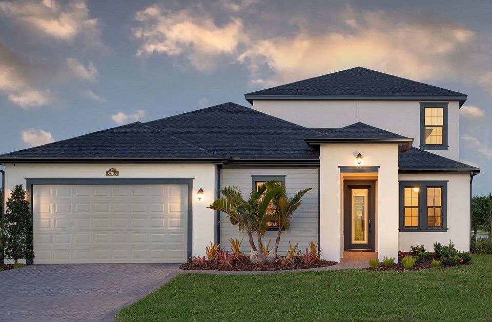 Viera Builders Laurasia single-family home exterior in Viera, Florida