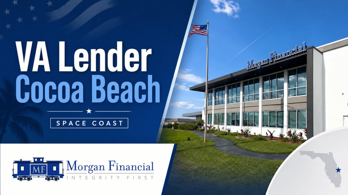 Morgan Financial thumbnail for VA lender Cocoa Beach services featuring the Space Coast office and local VA home loan guidance.