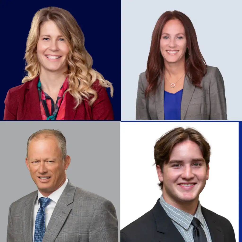 This is a picture of four different people who are Mortgage Loan Originators at Morgan Financial
