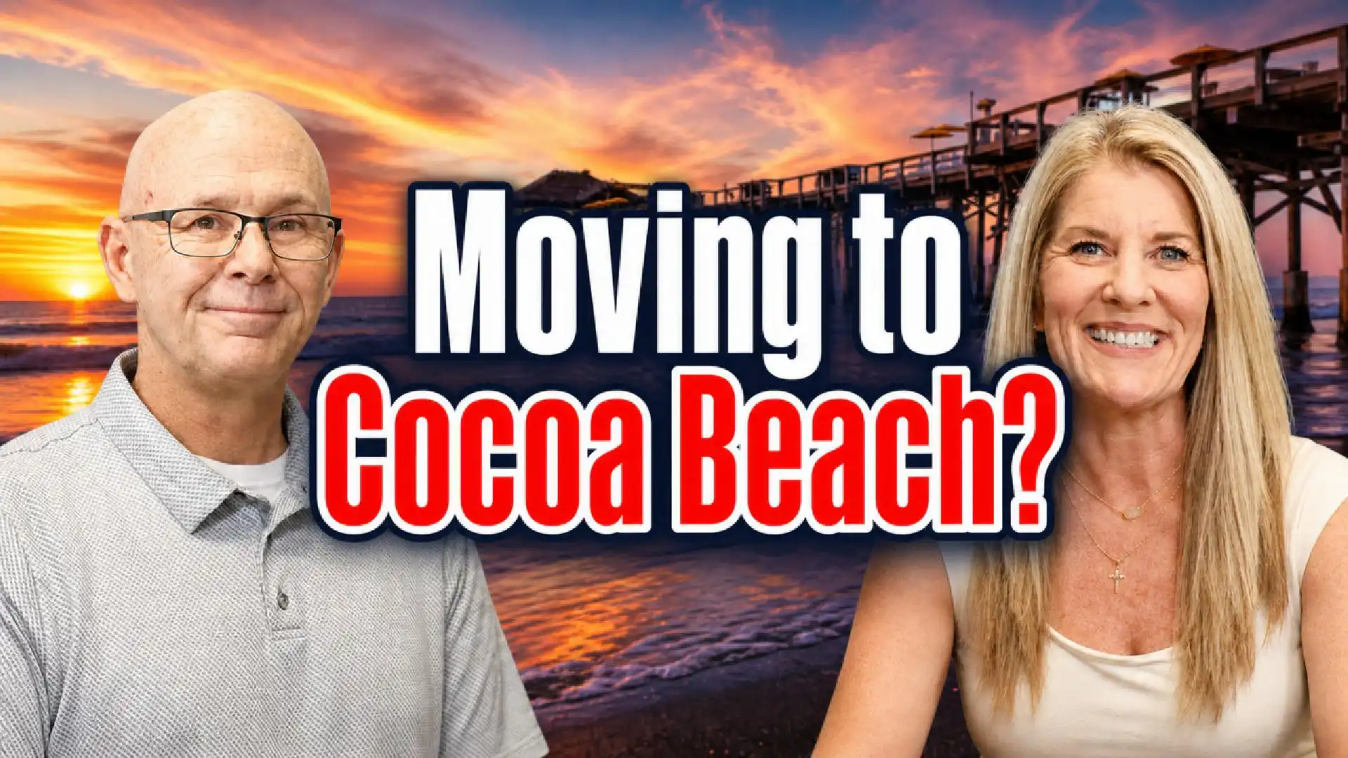 Eric Larkin and Lindsay Schellhorn discuss moving to Cocoa Beach, Florida